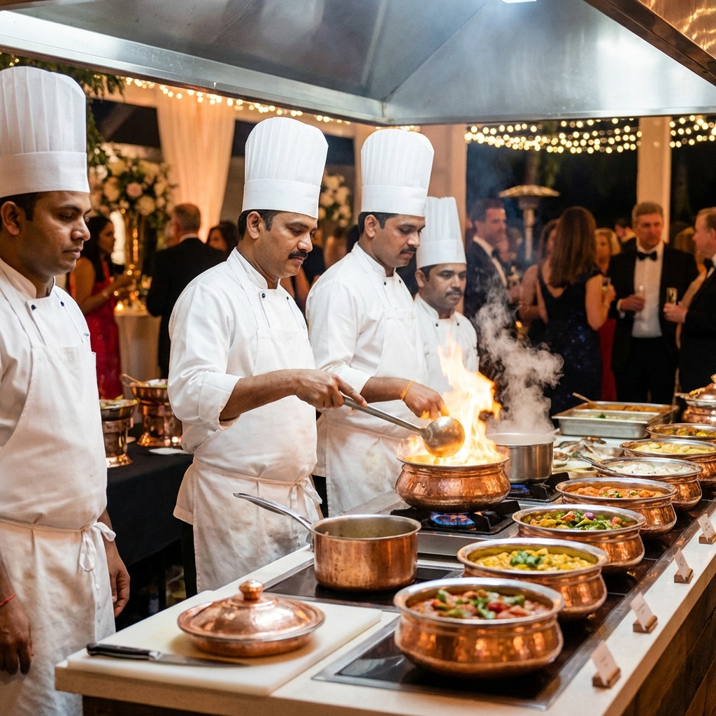 Luxury Live Catering Station